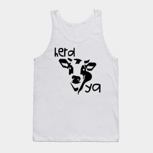 Herd You, Cow Tank Top